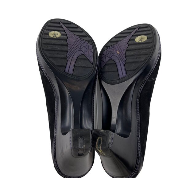 J-41 Heels Blossom WJ09BL001 Leather Black Women's size 10 M - Picture 4 of 6